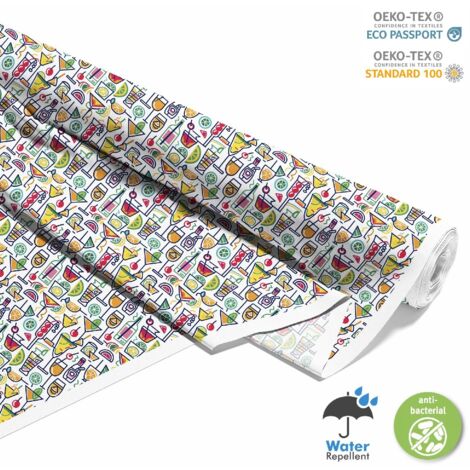 OUTDOOR DEKOSTOFFE OXFORD - Motiv Cocktail  DX8514