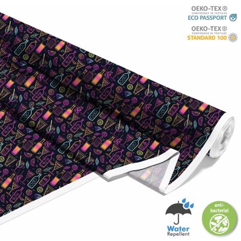 OUTDOOR DEKOSTOFFE OXFORD - Motiv Cocktail  DX8555
