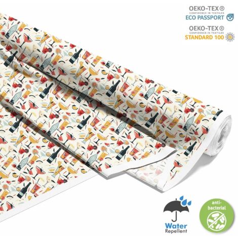 OUTDOOR DEKOSTOFFE OXFORD - Motiv Cocktail  DX8564