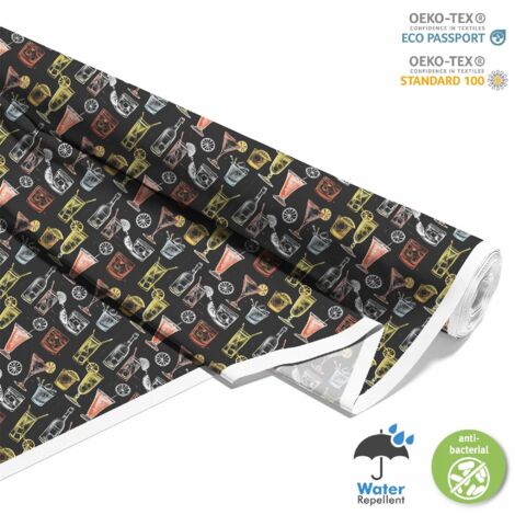 OUTDOOR DEKOSTOFFE OXFORD - Motiv Cocktail DX8580
