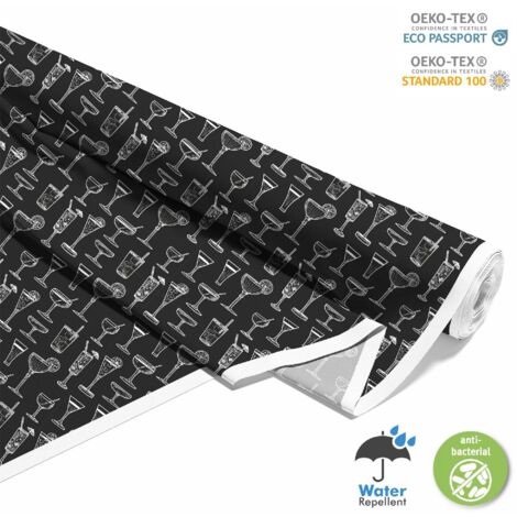 OUTDOOR DEKOSTOFFE OXFORD - Motiv Cocktail  DX8611