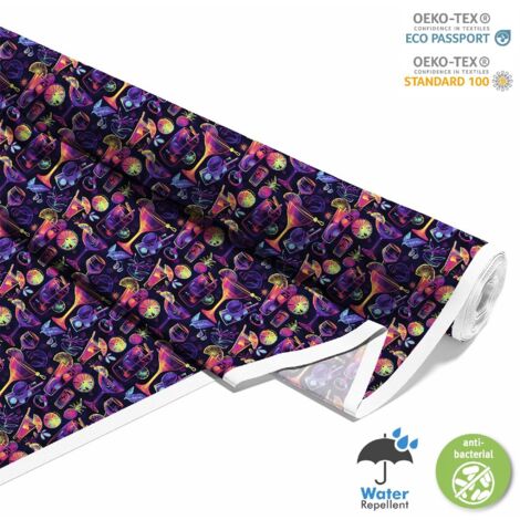 OUTDOOR DEKOSTOFFE OXFORD - Motiv Cocktail  DX8691