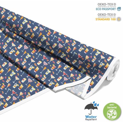 OUTDOOR DEKOSTOFFE OXFORD - Motiv Cocktail  DX8710