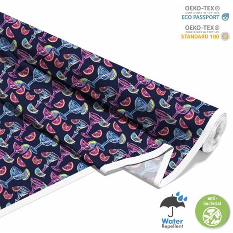 OUTDOOR DEKOSTOFFE OXFORD - Motiv Cocktail  DX8718