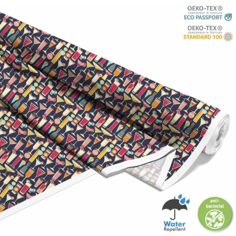 OUTDOOR DEKOSTOFFE OXFORD - Motiv Cocktail  DX8723
