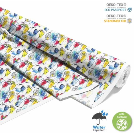 OUTDOOR DEKOSTOFFE OXFORD - Motiv Cocktail  DX8789