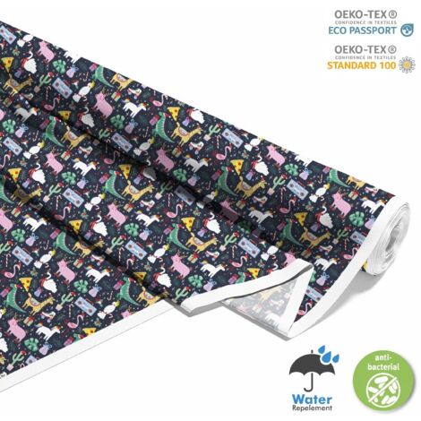 OUTDOOR DEKOSTOFFE OXFORD - Motiv Feiertage Tiere Geschenke I DX255