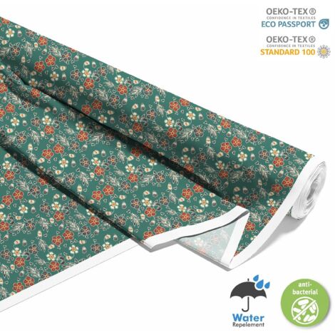 OUTDOOR DEKOSTOFFE OXFORD - Motiv florales Batikmuster I DX571