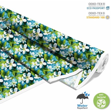 OUTDOOR DEKOSTOFFE OXFORD - Motiv Frühling I DX7103