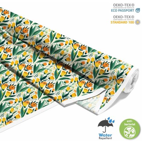 OUTDOOR DEKOSTOFFE OXFORD - Motiv Frühling I DX7126
