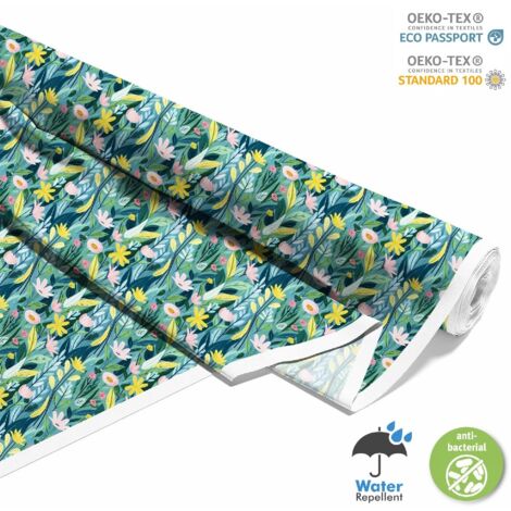 OUTDOOR DEKOSTOFFE OXFORD - Motiv Frühling I DX7168