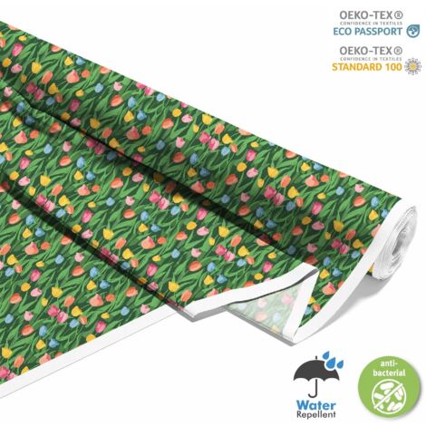 OUTDOOR DEKOSTOFFE OXFORD - Motiv Frühling I DX7197