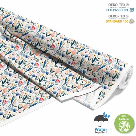 OUTDOOR DEKOSTOFFE OXFORD - Motiv Frühling I DX7205