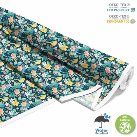 OUTDOOR DEKOSTOFFE OXFORD - Motiv Frühling I DX7260