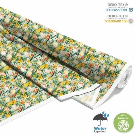 OUTDOOR DEKOSTOFFE OXFORD - Motiv Frühling I DX7302
