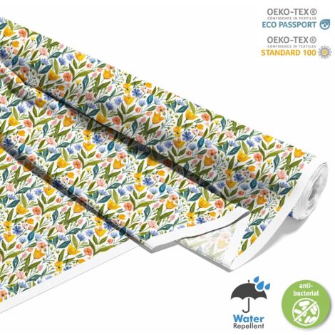 OUTDOOR DEKOSTOFFE OXFORD - Motiv Frühling I DX7310