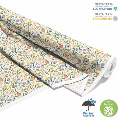 OUTDOOR DEKOSTOFFE OXFORD - Motiv Frühling I DX7485
