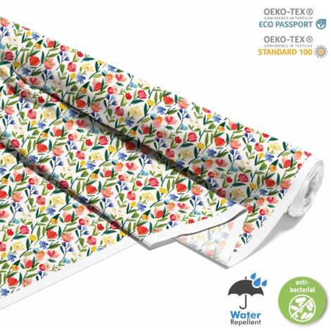OUTDOOR DEKOSTOFFE OXFORD - Motiv Frühling I DX7514