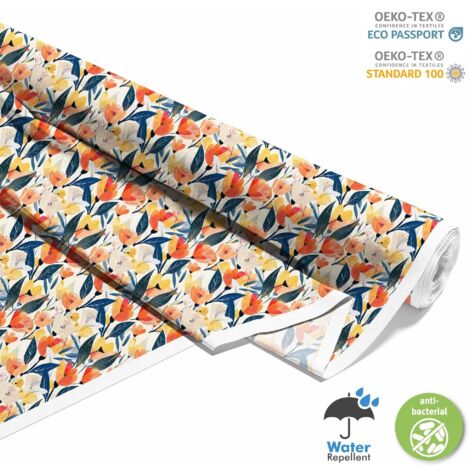 OUTDOOR DEKOSTOFFE OXFORD - Motiv Frühling I DX7550
