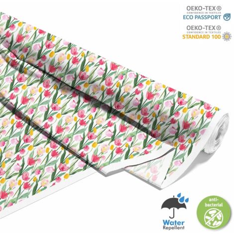OUTDOOR DEKOSTOFFE OXFORD - Motiv Frühling I DX7681