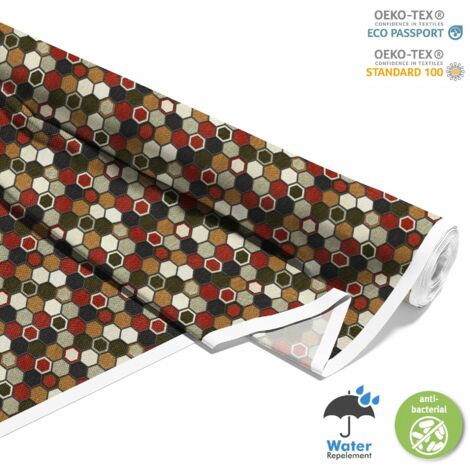 OUTDOOR DEKOSTOFFE OXFORD - Motiv geometrisch 18