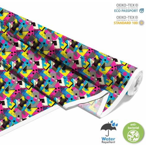OUTDOOR DEKOSTOFFE OXFORD - Motiv Geometrisch I DX3106