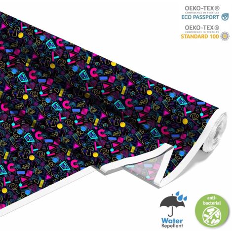 OUTDOOR DEKOSTOFFE OXFORD - Motiv Geometrisch I DX3119
