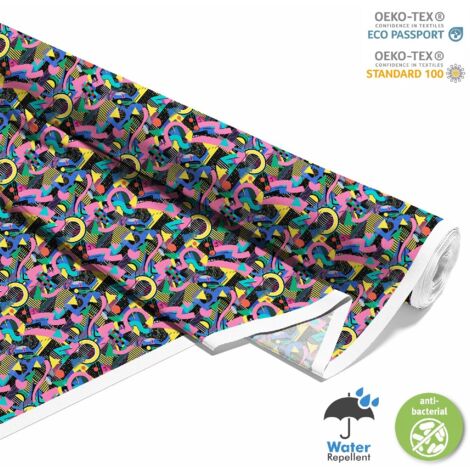 OUTDOOR DEKOSTOFFE OXFORD - Motiv Geometrisch I DX3122