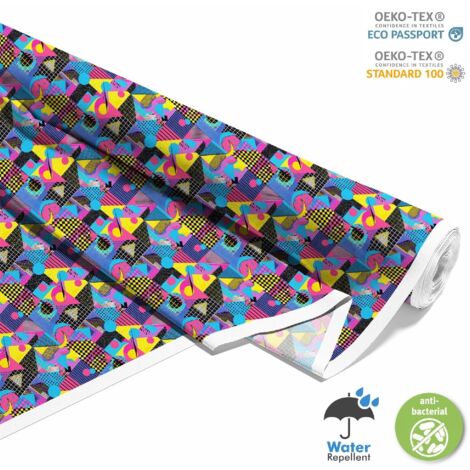 OUTDOOR DEKOSTOFFE OXFORD - Motiv Geometrisch I DX3124