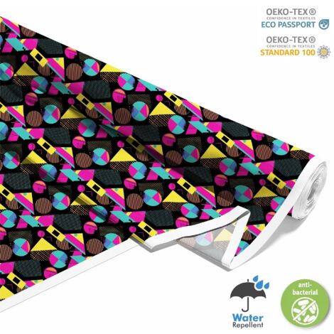 OUTDOOR DEKOSTOFFE OXFORD - Motiv Geometrisch I DX3140