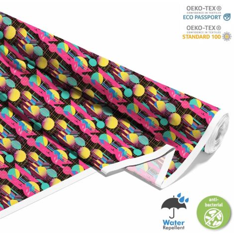 OUTDOOR DEKOSTOFFE OXFORD - Motiv Geometrisch I DX3157