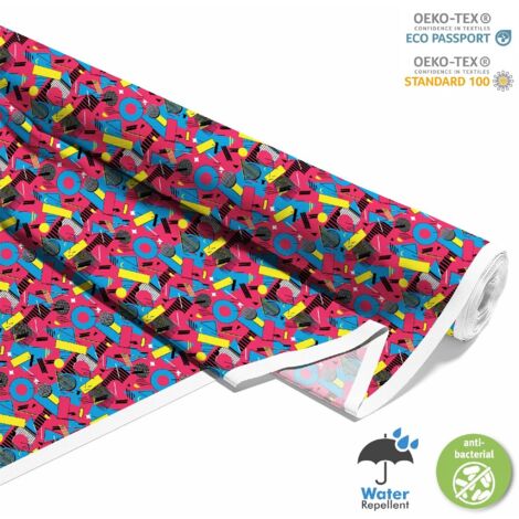 OUTDOOR DEKOSTOFFE OXFORD - Motiv Geometrisch I DX3161