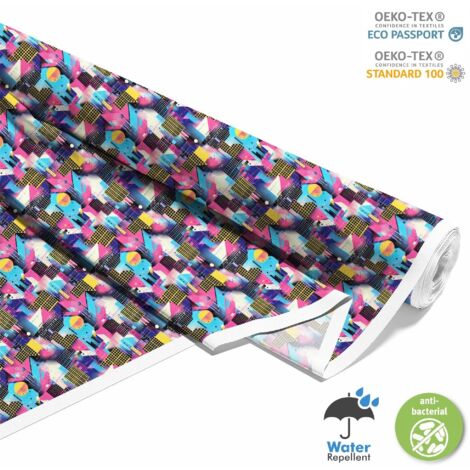 OUTDOOR DEKOSTOFFE OXFORD - Motiv Geometrisch I DX3169