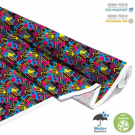 OUTDOOR DEKOSTOFFE OXFORD - Motiv Geometrisch I DX3193