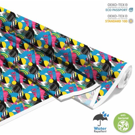 OUTDOOR DEKOSTOFFE OXFORD - Motiv Geometrisch I DX3198