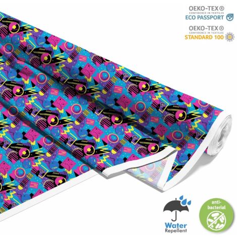OUTDOOR DEKOSTOFFE OXFORD - Motiv Geometrisch I DX3199