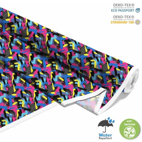 OUTDOOR DEKOSTOFFE OXFORD - Motiv Geometrisch I DX3202