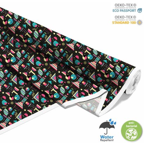 OUTDOOR DEKOSTOFFE OXFORD - Motiv Geometrisch I DX3212