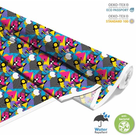 OUTDOOR DEKOSTOFFE OXFORD - Motiv Geometrisch I DX3227