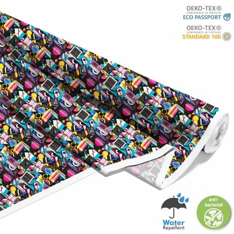 OUTDOOR DEKOSTOFFE OXFORD - Motiv Geometrisch I DX3230