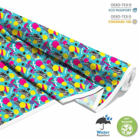 OUTDOOR DEKOSTOFFE OXFORD - Motiv Geometrisch I DX3242
