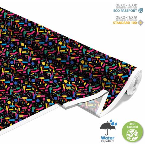OUTDOOR DEKOSTOFFE OXFORD - Motiv Geometrisch I DX3249