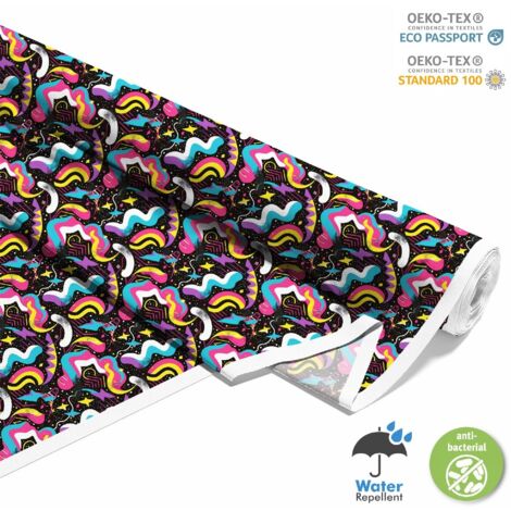 OUTDOOR DEKOSTOFFE OXFORD - Motiv Geometrisch I DX3263