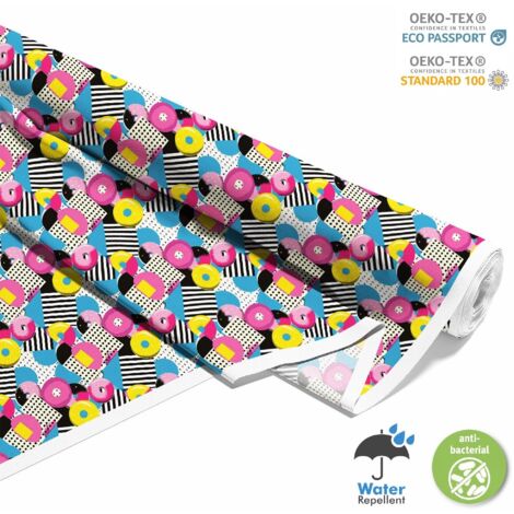 OUTDOOR DEKOSTOFFE OXFORD - Motiv Geometrisch I DX3267