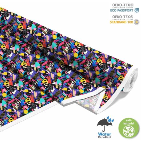 OUTDOOR DEKOSTOFFE OXFORD - Motiv Geometrisch I DX3283