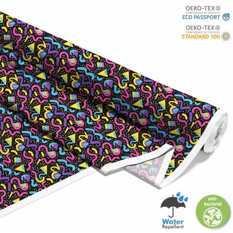 OUTDOOR DEKOSTOFFE OXFORD - Motiv Geometrisch I DX3288