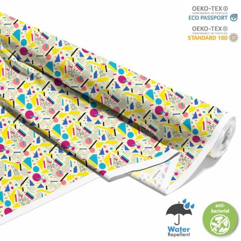 OUTDOOR DEKOSTOFFE OXFORD - Motiv Geometrisch I DX3294