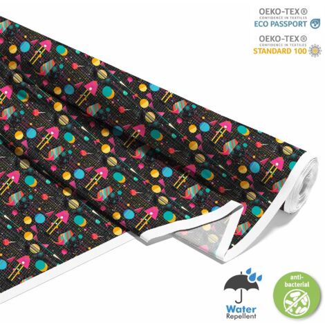 OUTDOOR DEKOSTOFFE OXFORD - Motiv Geometrisch I DX3295