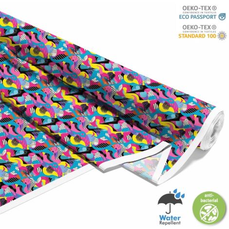 OUTDOOR DEKOSTOFFE OXFORD - Motiv Geometrisch I DX3298