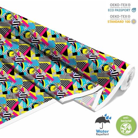 OUTDOOR DEKOSTOFFE OXFORD - Motiv Geometrisch I DX3304